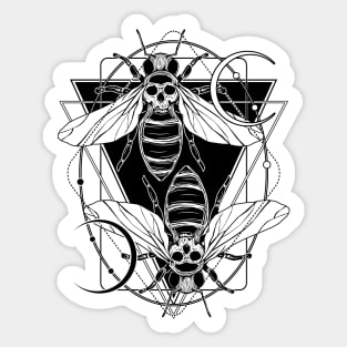 Twin killer bees Sticker